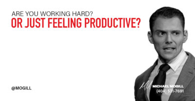 Are You Working Hard or Just Feeling Productive?