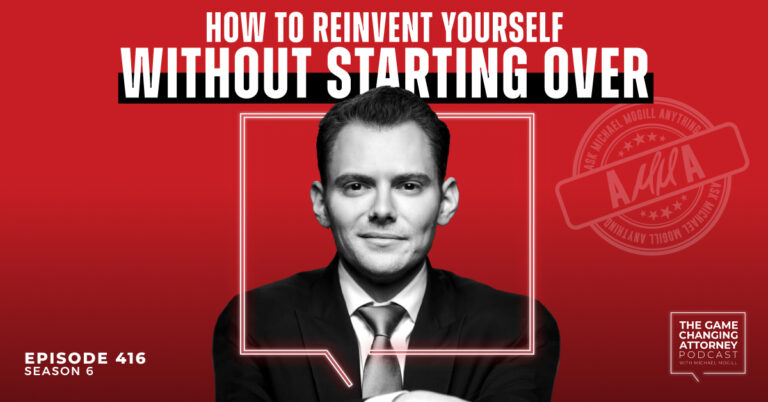 Episode 416 — AMMA — How to Reinvent Yourself Without Starting Over